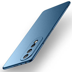 Hard Rigid Plastic Matte Finish Case Back Cover for Huawei Honor 80 Pro Flat 5G Blue