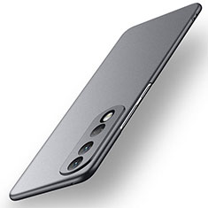 Hard Rigid Plastic Matte Finish Case Back Cover for Huawei Honor 90 5G Gray