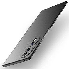 Hard Rigid Plastic Matte Finish Case Back Cover for Huawei Honor X7b Black