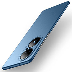 Hard Rigid Plastic Matte Finish Case Back Cover for Huawei P50 Pro Blue