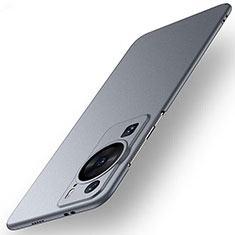 Hard Rigid Plastic Matte Finish Case Back Cover for Huawei P60 Pro Gray