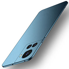 Hard Rigid Plastic Matte Finish Case Back Cover for OnePlus 10R 5G Blue