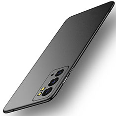 Hard Rigid Plastic Matte Finish Case Back Cover for OnePlus 9RT 5G Black