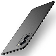 Hard Rigid Plastic Matte Finish Case Back Cover for OnePlus Nord N300 5G Black
