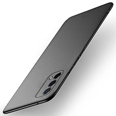 Hard Rigid Plastic Matte Finish Case Back Cover for Oppo A54 5G Black