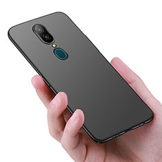 Hard Rigid Plastic Matte Finish Case Back Cover for Oppo A9 Black