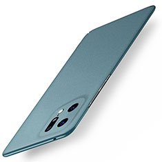 Hard Rigid Plastic Matte Finish Case Back Cover for Oppo Find X5 5G Green