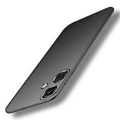 Hard Rigid Plastic Matte Finish Case Back Cover for Oppo K11 5G Black
