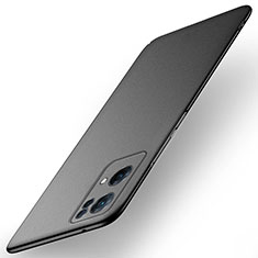 Hard Rigid Plastic Matte Finish Case Back Cover for Oppo Reno7 Pro 5G Black