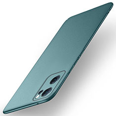 Hard Rigid Plastic Matte Finish Case Back Cover for Oppo Reno7 SE 5G Green