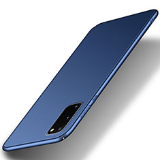 Hard Rigid Plastic Matte Finish Case Back Cover for Samsung Galaxy S20 5G Blue