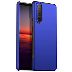 Hard Rigid Plastic Matte Finish Case Back Cover for Sony Xperia 1 IV Blue