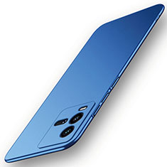 Hard Rigid Plastic Matte Finish Case Back Cover for Vivo iQOO 10 5G Blue