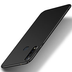 Hard Rigid Plastic Matte Finish Case Back Cover for Vivo iQOO U3 4G Black