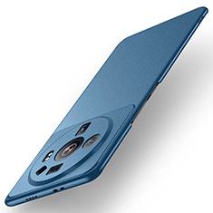 Hard Rigid Plastic Matte Finish Case Back Cover for Xiaomi Mi 12S Ultra 5G Blue