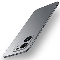 Hard Rigid Plastic Matte Finish Case Back Cover for Xiaomi Mi 13T Pro 5G Gray
