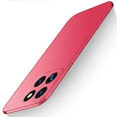 Hard Rigid Plastic Matte Finish Case Back Cover for Xiaomi Mi 14 5G Red