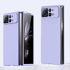 Hard Rigid Plastic Matte Finish Case Back Cover for Xiaomi Mix Fold 2 5G Purple