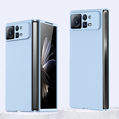 Hard Rigid Plastic Matte Finish Case Back Cover for Xiaomi Mix Fold 2 5G Sky Blue
