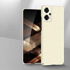 Hard Rigid Plastic Matte Finish Case Back Cover for Xiaomi Poco F5 5G White