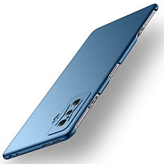 Hard Rigid Plastic Matte Finish Case Back Cover for Xiaomi Redmi K50 Gaming AMG F1 5G Blue