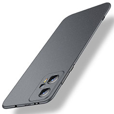 Hard Rigid Plastic Matte Finish Case Back Cover for Xiaomi Redmi Note 11T Pro 5G Gray