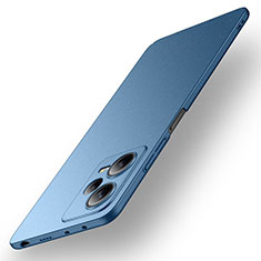 Hard Rigid Plastic Matte Finish Case Back Cover for Xiaomi Redmi Note 12 Pro 5G Blue