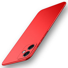 Hard Rigid Plastic Matte Finish Case Back Cover for Xiaomi Redmi Note 12R Pro 5G Red