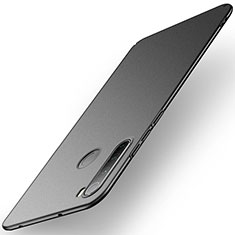 Hard Rigid Plastic Matte Finish Case Back Cover for Xiaomi Redmi Note 8 (2021) Black