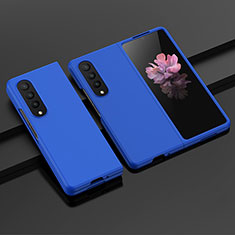 Hard Rigid Plastic Matte Finish Case Back Cover H04 for Samsung Galaxy Z Fold4 5G Blue