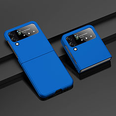 Hard Rigid Plastic Matte Finish Case Back Cover H07 for Samsung Galaxy Z Flip4 5G Blue