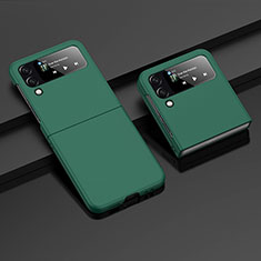 Hard Rigid Plastic Matte Finish Case Back Cover H07 for Samsung Galaxy Z Flip4 5G Green