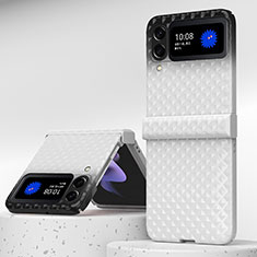 Hard Rigid Plastic Matte Finish Case Back Cover H07 for Samsung Galaxy Z Fold3 5G White