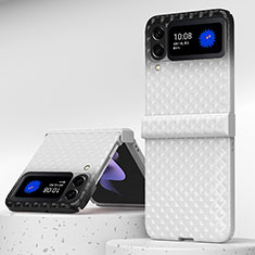 Hard Rigid Plastic Matte Finish Case Back Cover H07 for Samsung Galaxy Z Fold4 5G White