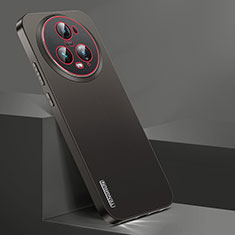Hard Rigid Plastic Matte Finish Case Back Cover JL1 for Huawei Honor Magic5 Pro 5G Black