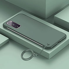 Hard Rigid Plastic Matte Finish Case Back Cover JS1 for Samsung Galaxy S20 FE (2022) 5G Midnight Green