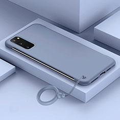 Hard Rigid Plastic Matte Finish Case Back Cover JS1 for Samsung Galaxy S20 Lavender Gray