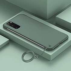 Hard Rigid Plastic Matte Finish Case Back Cover JS1 for Samsung Galaxy S20 Midnight Green
