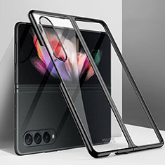 Hard Rigid Plastic Matte Finish Case Back Cover L03 for Samsung Galaxy Z Fold4 5G Black