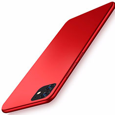 Hard Rigid Plastic Matte Finish Case Back Cover M01 for Apple iPhone 11 Red