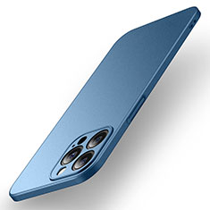 Hard Rigid Plastic Matte Finish Case Back Cover M01 for Apple iPhone 13 Pro Max Blue