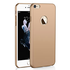 Hard Rigid Plastic Matte Finish Case Back Cover M01 for Apple iPhone 6 Plus Gold