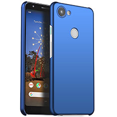 Hard Rigid Plastic Matte Finish Case Back Cover M01 for Google Pixel 3a XL Blue