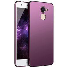 Hard Rigid Plastic Matte Finish Case Back Cover M01 for Huawei Enjoy 7 Plus Purple