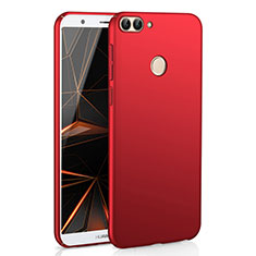 Hard Rigid Plastic Matte Finish Case Back Cover M01 for Huawei Enjoy 7S Red