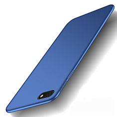 Hard Rigid Plastic Matte Finish Case Back Cover M01 for Huawei Enjoy 8e Lite Blue