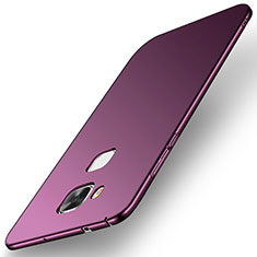Hard Rigid Plastic Matte Finish Case Back Cover M01 for Huawei G8 Purple