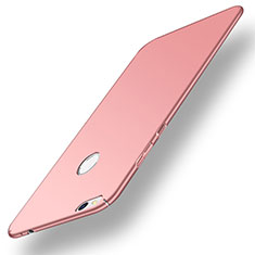 Hard Rigid Plastic Matte Finish Case Back Cover M01 for Huawei GR3 (2017) Pink