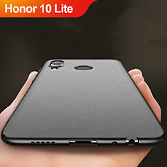 Hard Rigid Plastic Matte Finish Case Back Cover M01 for Huawei Honor 10 Lite Black