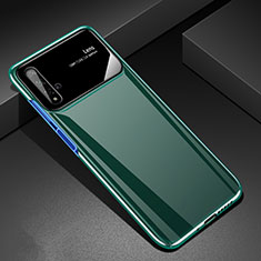 Hard Rigid Plastic Matte Finish Case Back Cover M01 for Huawei Honor 20 Green